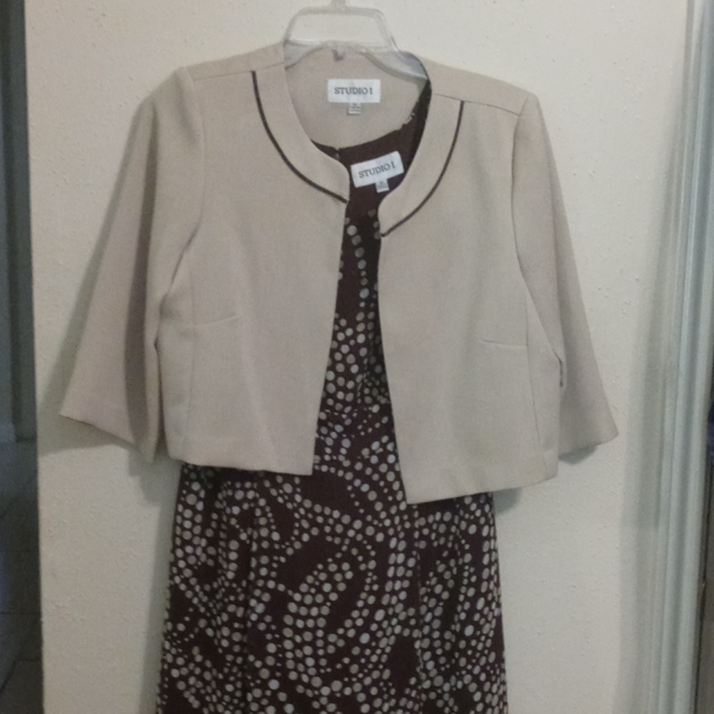 Dress with a jacket